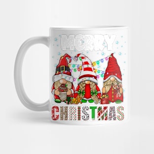 Merry Christmas Gnome Family Funny Xmas Tree Women Men Kids Mug